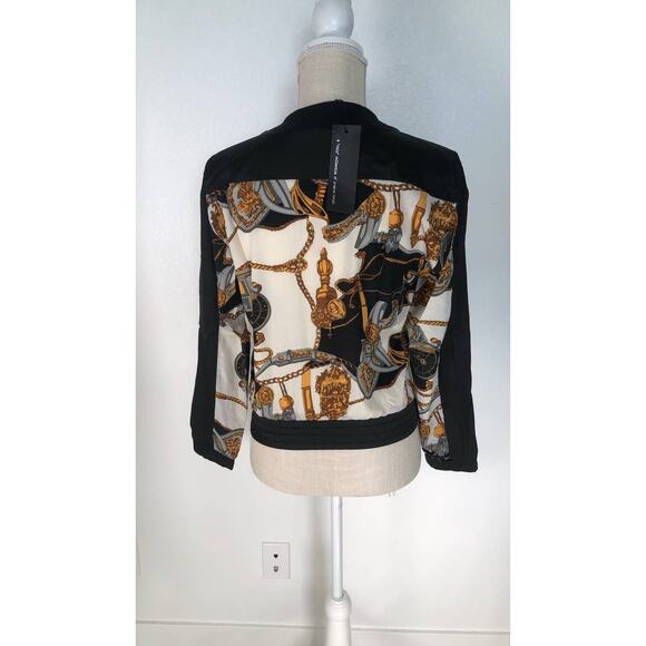 Uniq Avant Garde Print Bomber Jacket - S - Picture 4 of 4